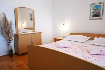 Krevet ili kreveti u jedinici u objektu TikTok View - ZF Hvar