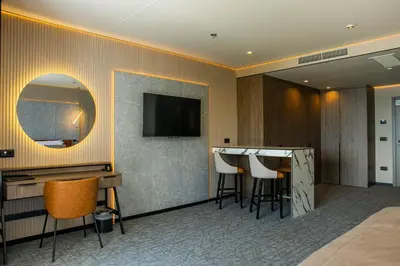 TV i/ili zabavni centar u objektu Hotel Medistone