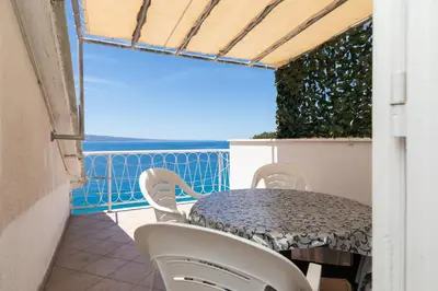 Balkon ili terasa u objektu Apartments by the sea Stanici, Omis - 19728