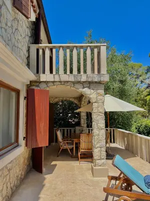 Balkon ili terasa u objektu dinka seaside villa - hvar island