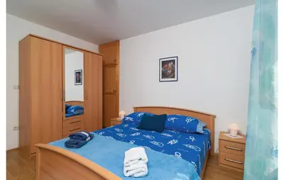 Krevet ili kreveti u jedinici u objektu Apartment Supetar With Sea View Xii