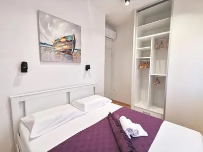 Krevet ili kreveti u jedinici u objektu Relax and enjoy apartment Stobreč