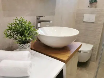 Kupaonica u objektu Relax and enjoy apartment Stobreč