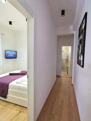 Krevet ili kreveti u jedinici u objektu Relax and enjoy apartment Stobreč