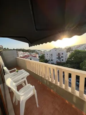 Balkon ili terasa u objektu Luxury apartman Iris