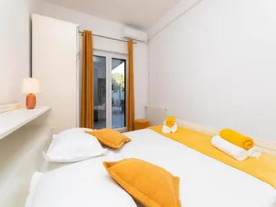 Krevet ili kreveti u jedinici u objektu Apartment Villa Andro