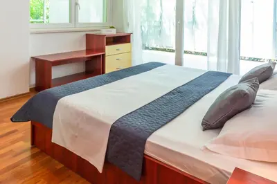 Krevet ili kreveti u jedinici u objektu Apartments Sunset