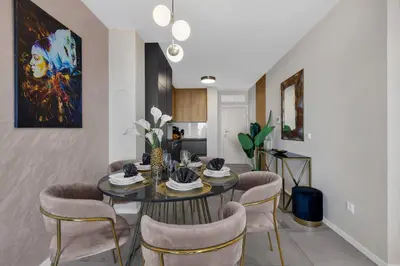 Kuhinja ili čajna kuhinja u objektu Luxury Apartment Mirage