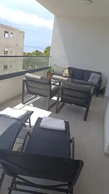 Balkon ili terasa u objektu Luxury Apartment Mirage