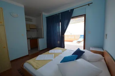 Krevet ili kreveti u jedinici u objektu Apartment Vesela 1