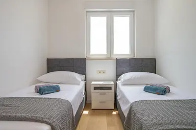Krevet ili kreveti u jedinici u objektu Residence Ivano