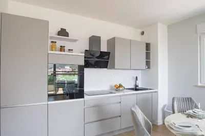 Kuhinja ili čajna kuhinja u objektu Residence Ivano