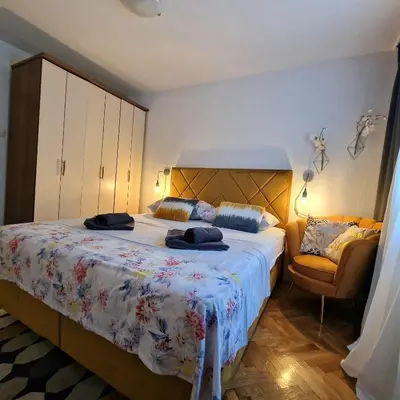 Krevet ili kreveti u jedinici u objektu Apartman Miloš