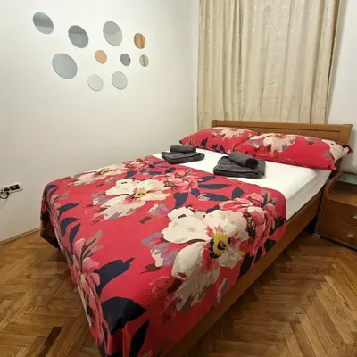 Krevet ili kreveti u jedinici u objektu Apartman Miloš