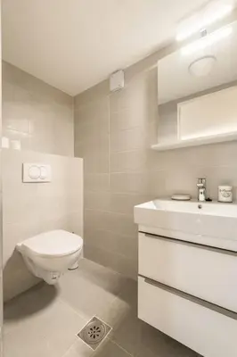 Kupaonica u objektu Garden house Sutivan