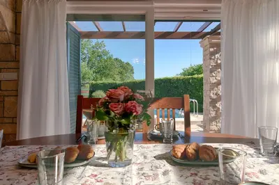 Tlocrt objekta Villa Luči