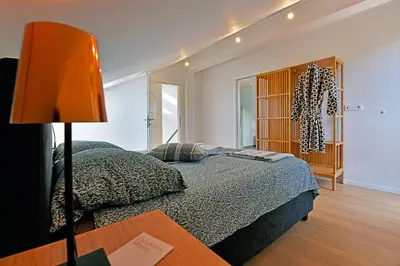 Krevet ili kreveti u jedinici u objektu Hvar Cricket House Pakleni island
