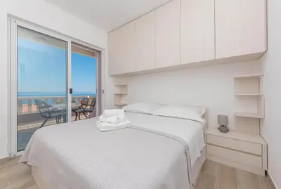 Krevet ili kreveti u jedinici u objektu Apartmani Branka