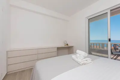 Krevet ili kreveti u jedinici u objektu Apartmani Branka