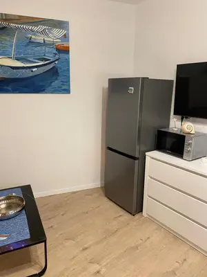 Kuhinja ili čajna kuhinja u objektu Studio Apartment Klokke