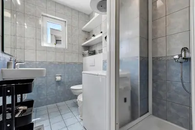 Kupaonica u objektu Near The Beach Luxury Apt Matteo