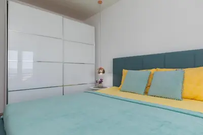 Krevet ili kreveti u jedinici u objektu Apartments Paloc - Yellow