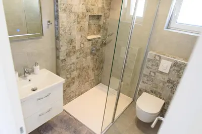 Kupaonica u objektu Terraced house Malo Misto