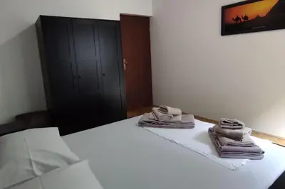 Krevet ili kreveti u jedinici u objektu Luxury city centre apartment with stunning view