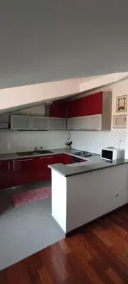 Kuhinja ili čajna kuhinja u objektu Luxury city centre apartment with stunning view