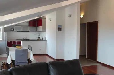 Kuhinja ili čajna kuhinja u objektu Luxury city centre apartment with stunning view