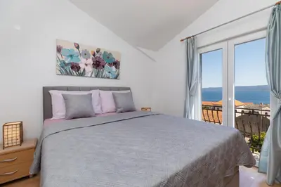 Krevet ili kreveti u jedinici u objektu Apartments Paloc - Green