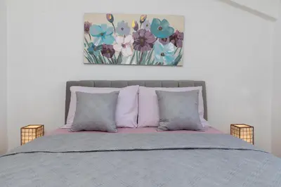 Krevet ili kreveti u jedinici u objektu Apartments Paloc - Green
