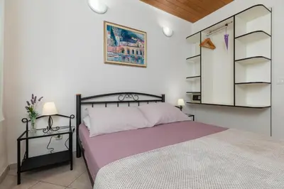 Krevet ili kreveti u jedinici u objektu Apartments Paloc - Blue
