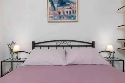 Krevet ili kreveti u jedinici u objektu Apartments Paloc - Blue