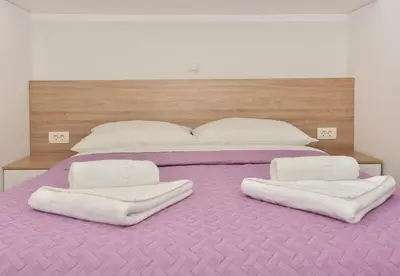 Krevet ili kreveti u jedinici u objektu MT City apartments