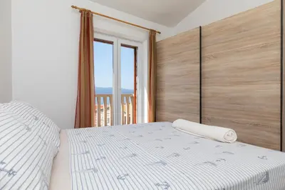 Krevet ili kreveti u jedinici u objektu Panorama Apartment