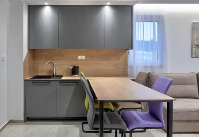 Kuhinja ili čajna kuhinja u objektu Apartments Amare