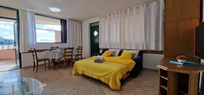 Krevet ili kreveti u jedinici u objektu In Drift App 20 m from the beach in Stobrec - Split