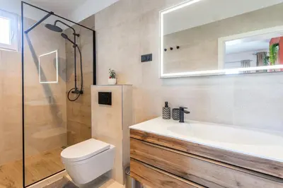 Kupaonica u objektu HOT TUB Sea View SPA