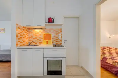 Kuhinja ili čajna kuhinja u objektu Pikolo Apartments Omiš