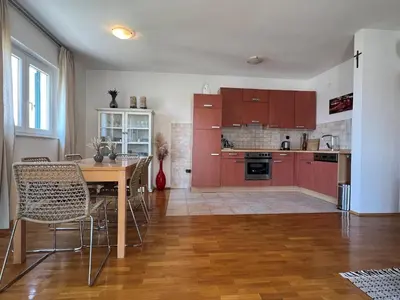 Kuhinja ili čajna kuhinja u objektu Apartment BEPPO