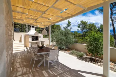 Balkon ili terasa u objektu Villa Bruna