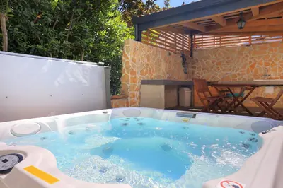Tlocrt objekta Apartments by the sea Podstrana, Split - 9714