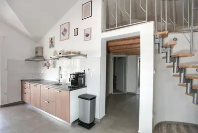 Kuhinja ili čajna kuhinja u objektu Apartment Tugare