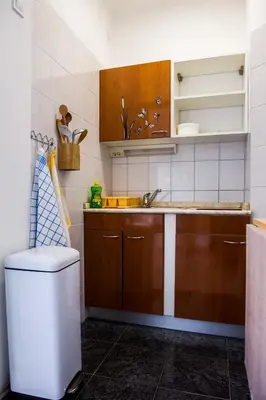 Kuhinja ili čajna kuhinja u objektu Apartments Nino