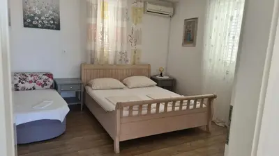 Krevet ili kreveti u jedinici u objektu Baska Voda Borna