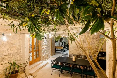 Tlocrt objekta Dvor Pitve Villas
