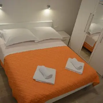Krevet ili kreveti u jedinici u objektu Apartments Leon