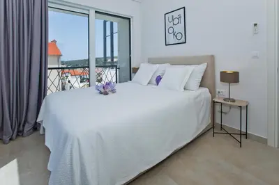 Krevet ili kreveti u jedinici u objektu La Siesta - ZF Hvar
