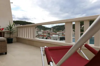Balkon ili terasa u objektu Apartment View